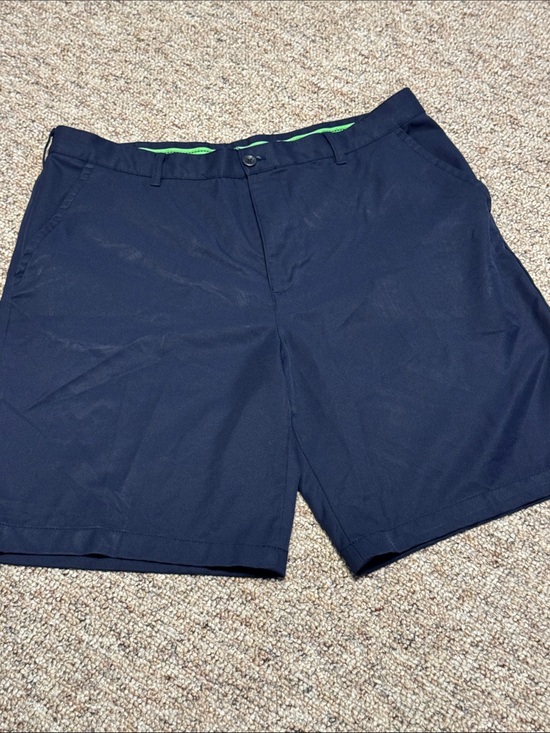 Izod Other - Izod Navy Flat-Front Men's Shorts
